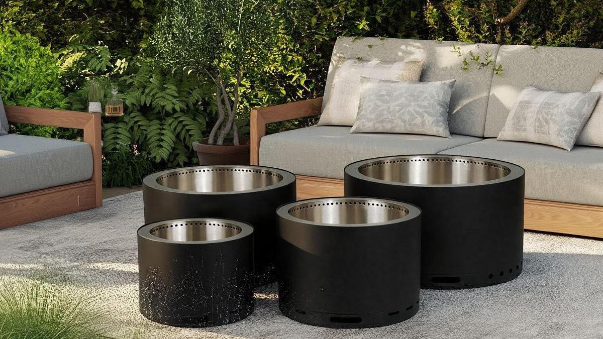Smokeless fire pit double-wall combustion manufacturing