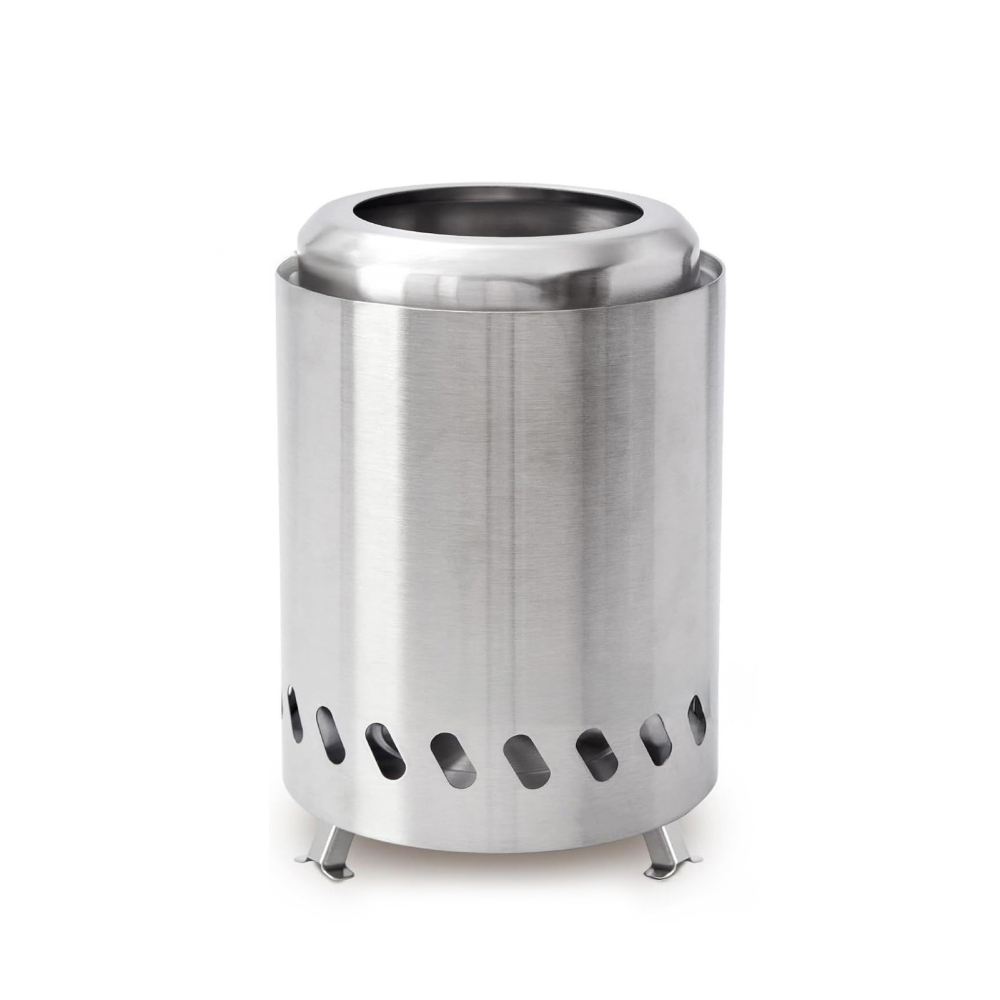 Tabletop Fire Pit Camping Stove Stainless Steel