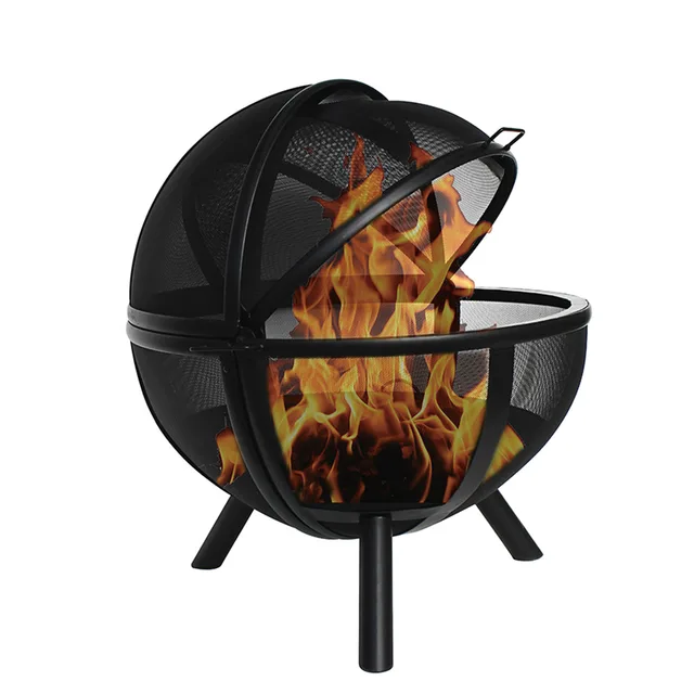Round Steel Fire Pit